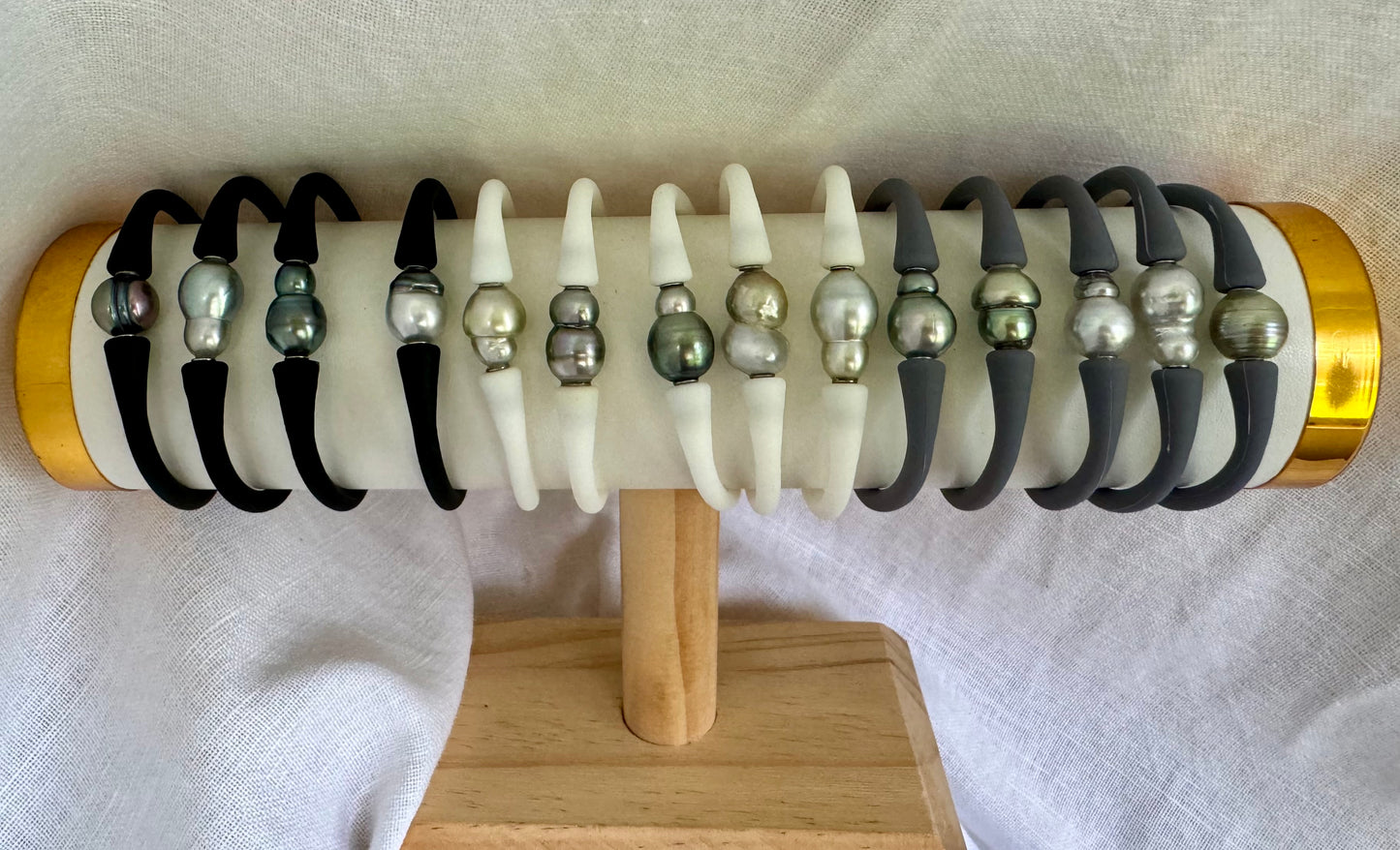 Sport Bracelet - Baroque Tahitian Pearl
