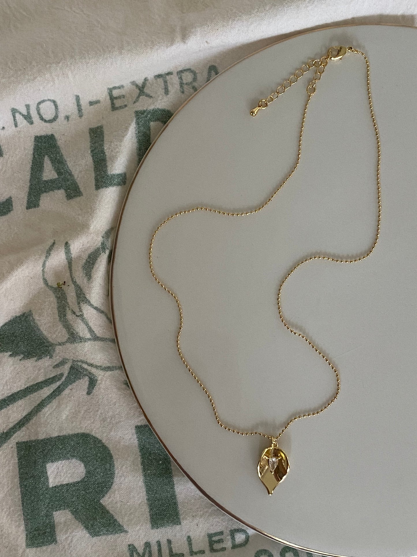 Charm Pendant- Anthurium