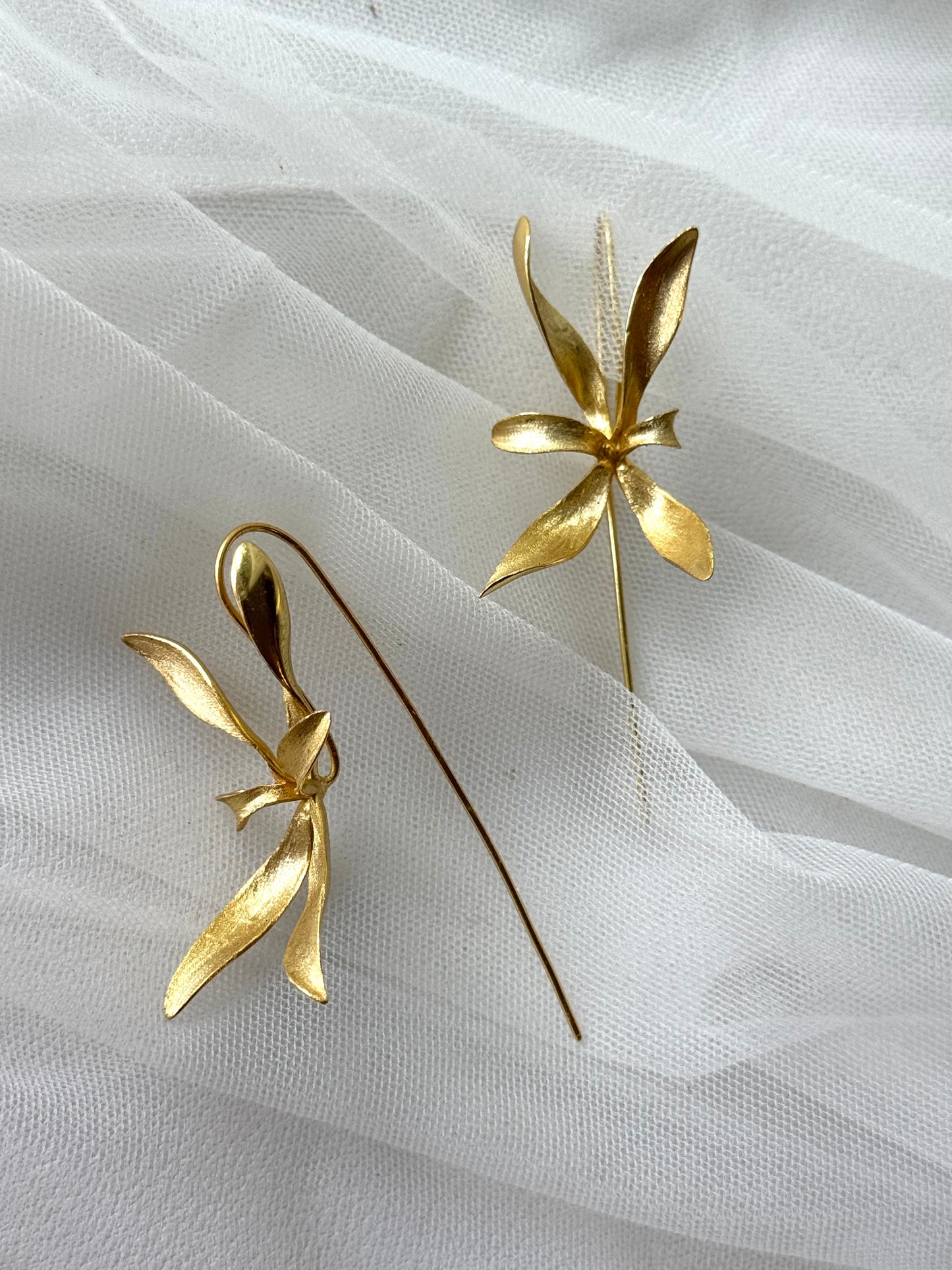 Orchid Earrings