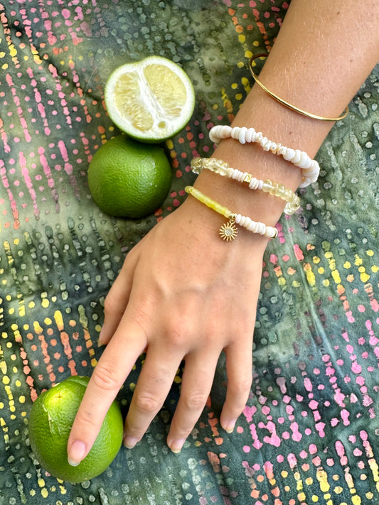 Eternity Bracelet - Lemon Sunshine