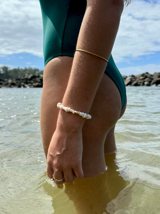 Eternity Bracelet - Kahakai Mix Ivory