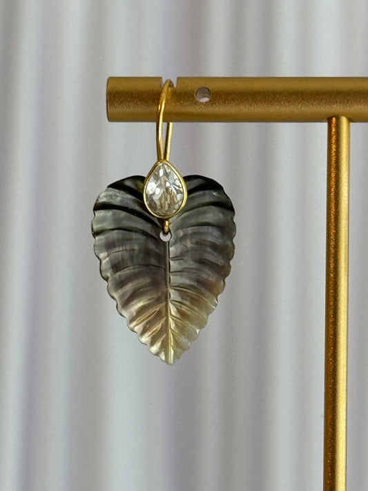 Kalo Earring - White Sapphire