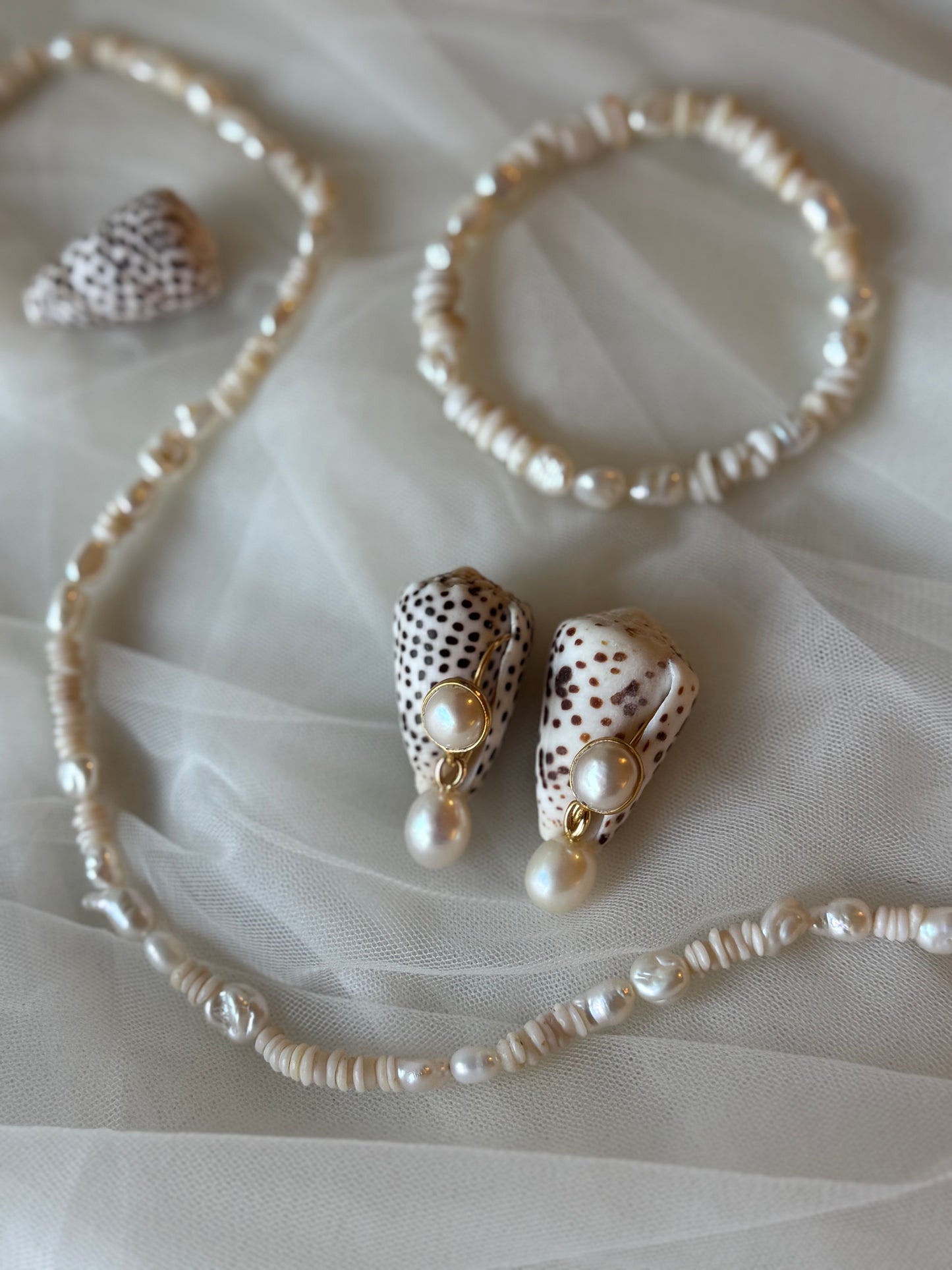 Double Pearl Drop - Ivory